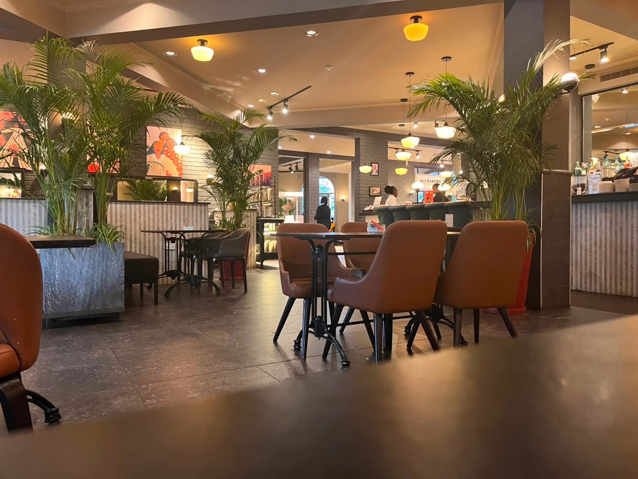 Landscaped hotel garden project in Nairobi
